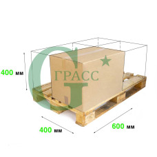 Гофрокороб 600*400*400 P -32BC Brown