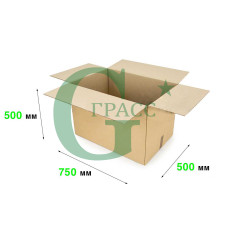 Картонна коробка 750*500*500 T -24b Brown