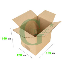 Картонна коробка 160*120*150 T -24b Brown
