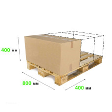 Гофрокороб 800*400*400 T -24b Brown