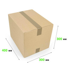 Гофрокороб 400*300*300 Т -22 бурий