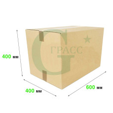 Гофрокороб 600*400*400 Т -22b Brown