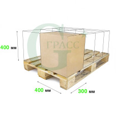 Гофрокороб 400*300*400 P -32BC Brown