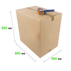 Гофрокороб 600*400*600 T -24b Brown