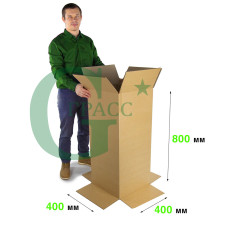 Гофрокороб 400*400*800 P - 32bc Brown