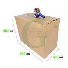 Гофрокороб 800*400*600 T -24b Brown