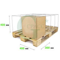 Гофрокороб 400*300*400 T -24b Brown