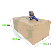 Гофрокороб 800*400*300 T -24b Brown