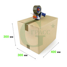 Гофрокороб 400*300*300 P -32BC Brown