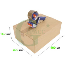 Гофрокороб 400*300*150 T -24b Brown