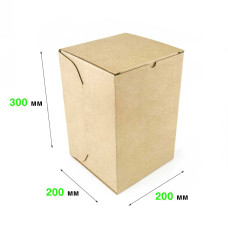 Самозбірна коробка 200*200*300 Т -24b бурий